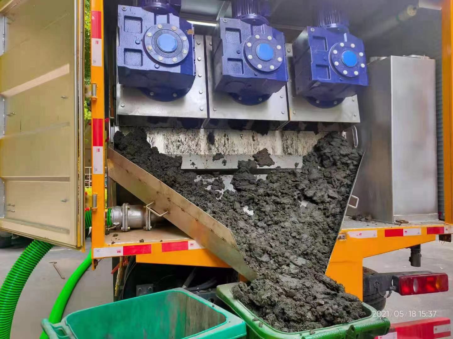 睢阳化粪池清掏城市维护站-泥浆净化干湿分离处理